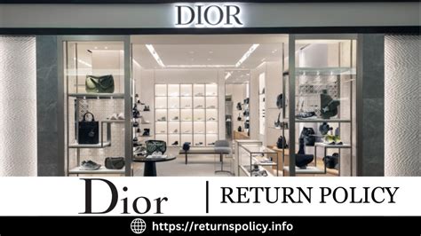 dior delivery and returns.